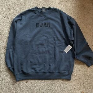 Eras Tour Blue Crewneck - size L